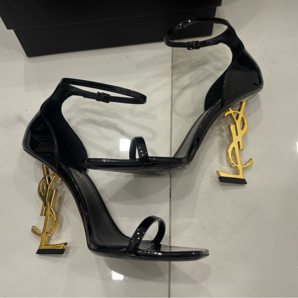 YSL Black Opyum Heels - Picture 3 of 16